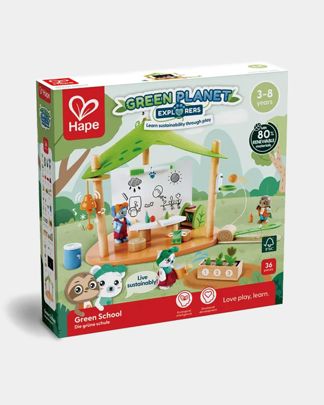 Купить Игровой набор мини-дом лесная школа HAPE